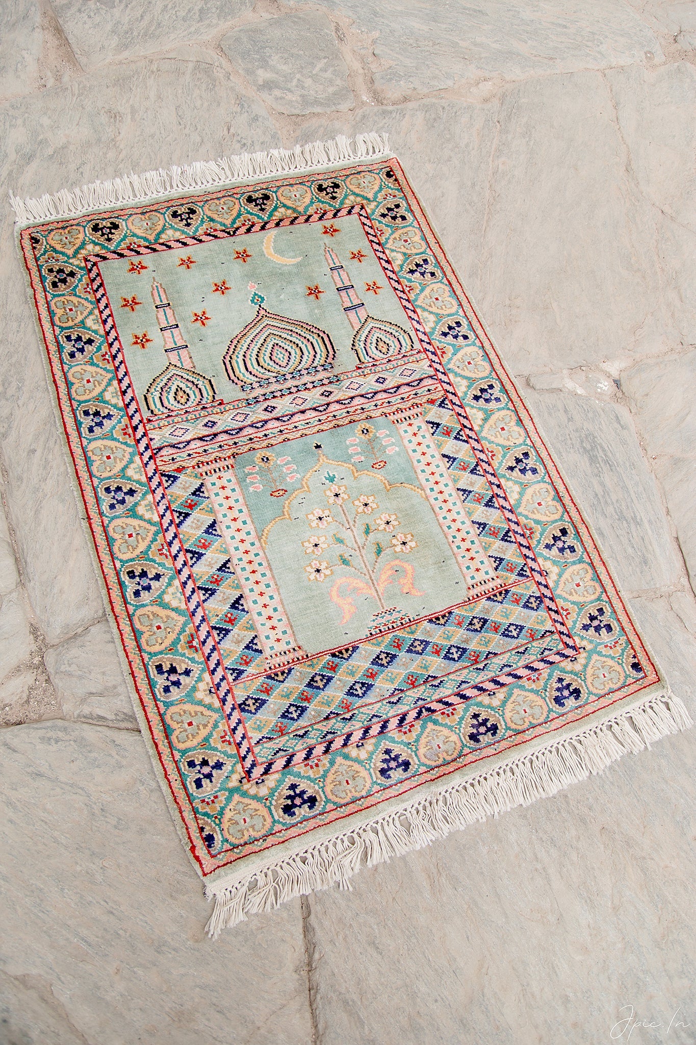 Blessed Bliss Wool Prayer Mat