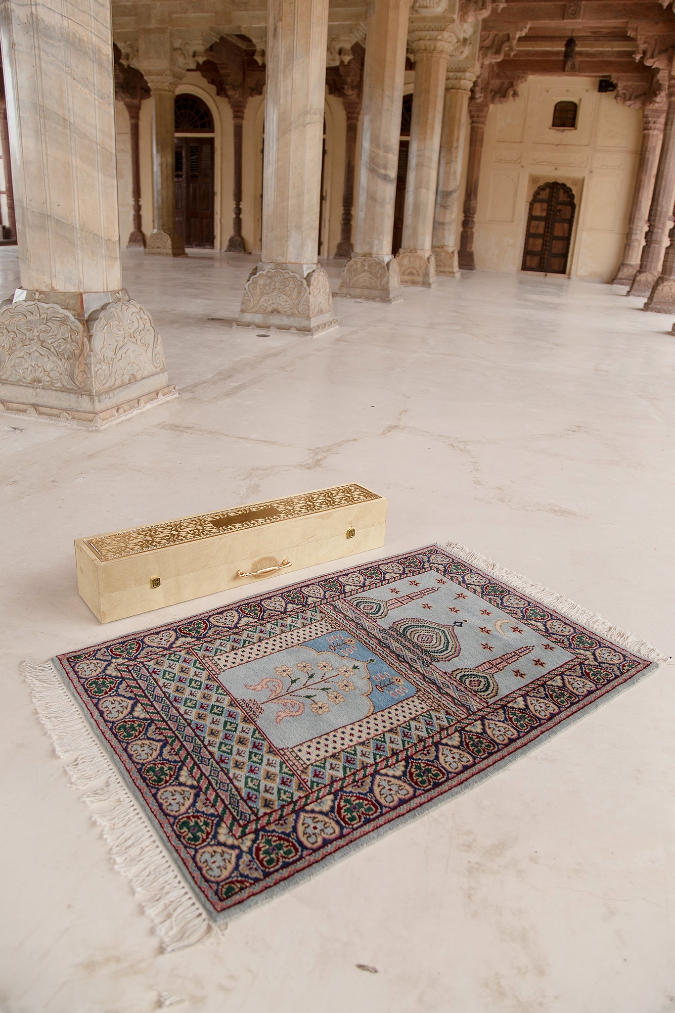 Comfort in Calm Wool Prayer Mat