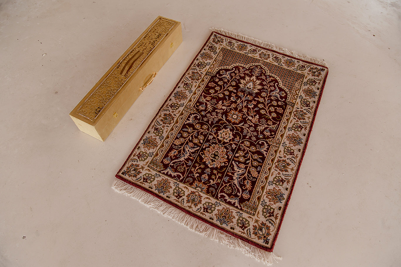 Sacred Scroll Prayer Mat