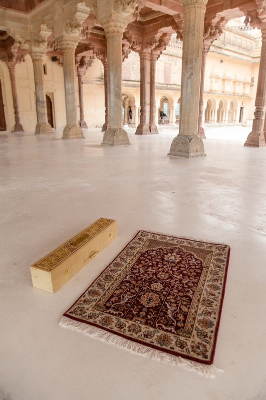 Sacred Scroll Prayer Mat