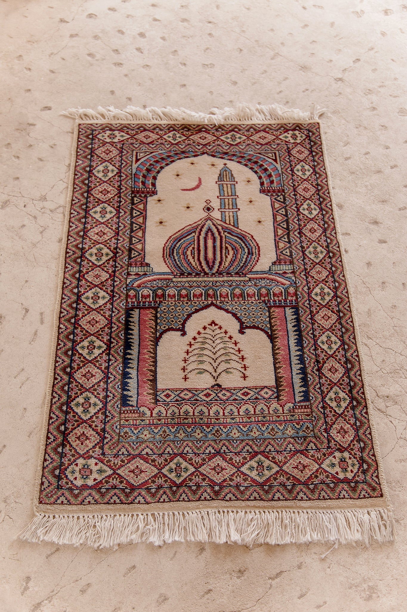 Oasis of Calm Wool Prayer Mat